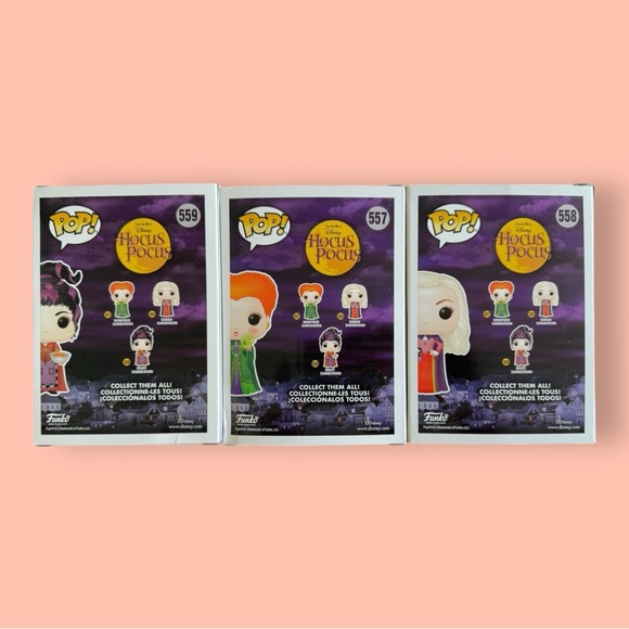 Funko Pop Hocus Pocus Sanderson Sisters set of 3 - Picture 2 of 4